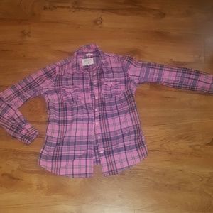 Aeropostale plaid button down